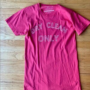 Sincerely Jules "DRY CLEAN ONLY" Womens' Tee in XS